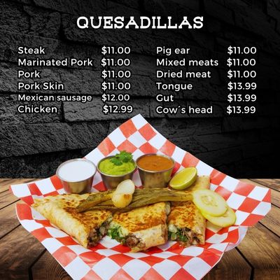 Quesadillas
