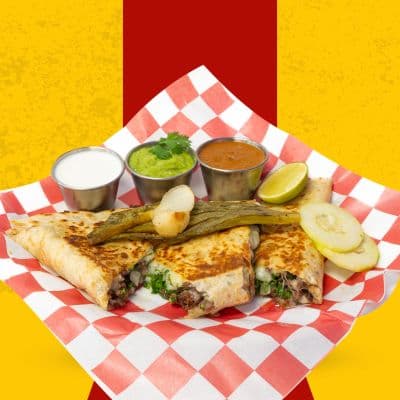 Red Tacos' variety of authentic-flavored tacos: al pastor, asada, chicken, chorizo, carnitas, and sesina, appealingly presented in Indianapolis.